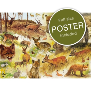 Puzzel (1.000 stukjes): Drawn to Nature, Rien Poortvliet