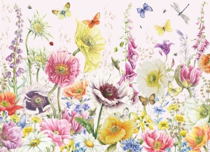 Puzzle (1.000 Teile): Wild Flower Field, Janneke Brinkman-Salentijn