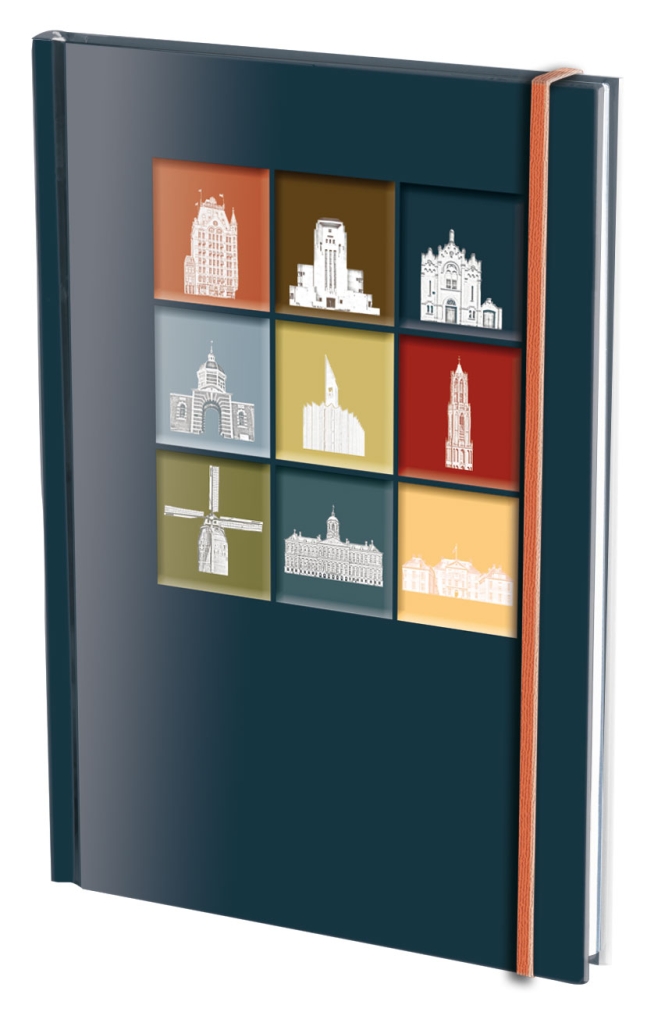 Notizbuch Hardcover A5: Nederland Monumentenland