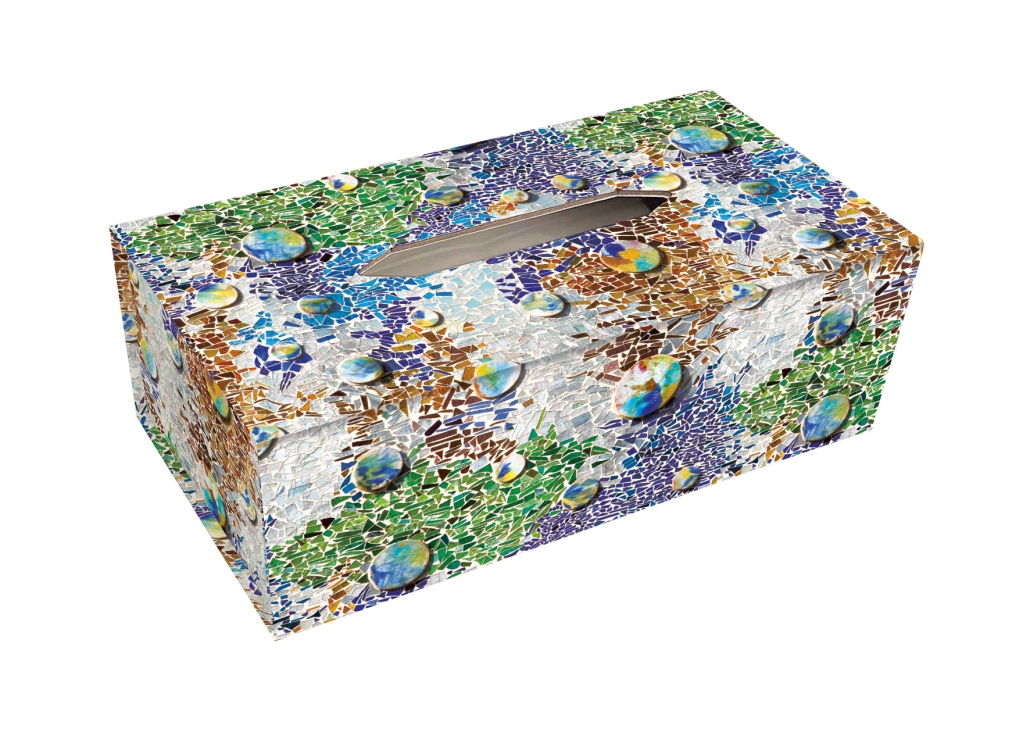Taschentuchbox-Halter: Jardinera, Casa Batlló, Gaudi Barcelona