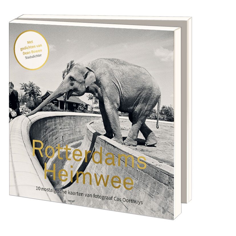 Grußkartenbox mit Umschläge – Quadratisch: Rotterdams heimwee, Dean Bowen en Cas Oorthuys