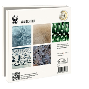 Grußkartenbox mit Umschläge – Quadratisch: Van dichtbij, Wereld Natuurfonds