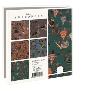 Grußkartenbox mit Umschläge – Quadratisch: Nature, Kasteel Amerongen