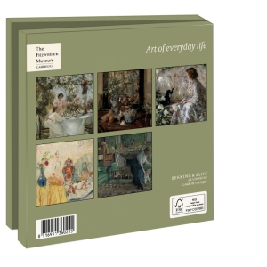 Grußkartenbox mit Umschläge – Quadratisch: Art of everyday life, The Fitzwilliam Museum