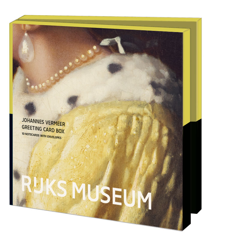 Grußkartenbox mit Umschläge – Quadratisch: Vermeer, Rijksmuseum