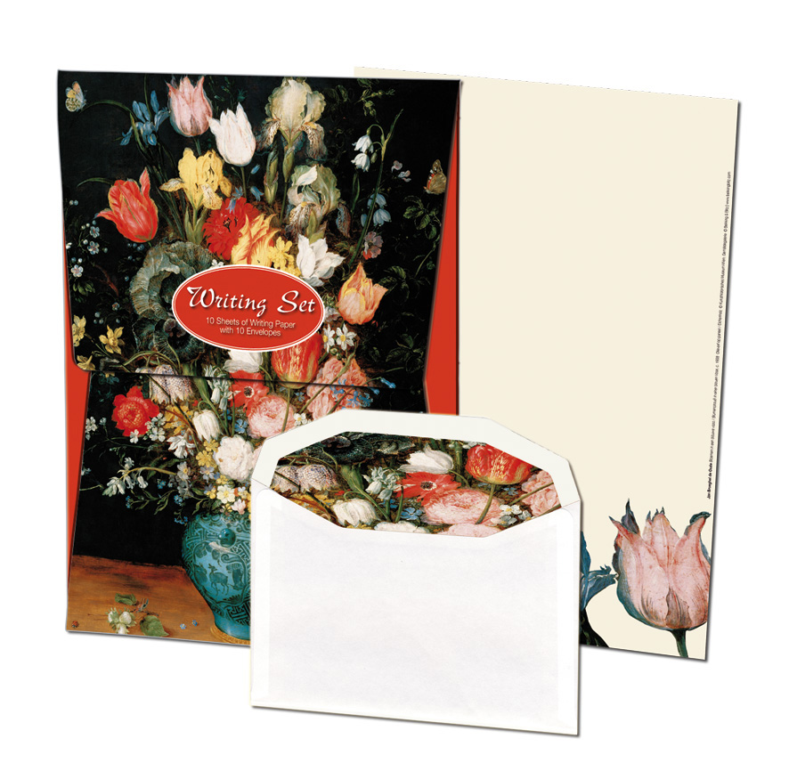 Briefpapier mit Umschlägen: J. Brueghel der Ältere, Museum Wien